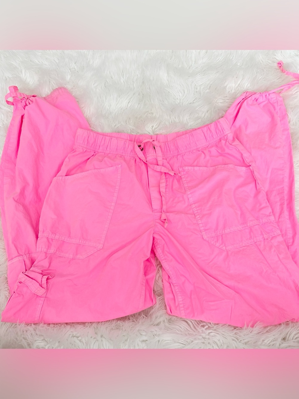 aerie Pink Cargo Pants